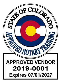 approved vendor for colorado notary
